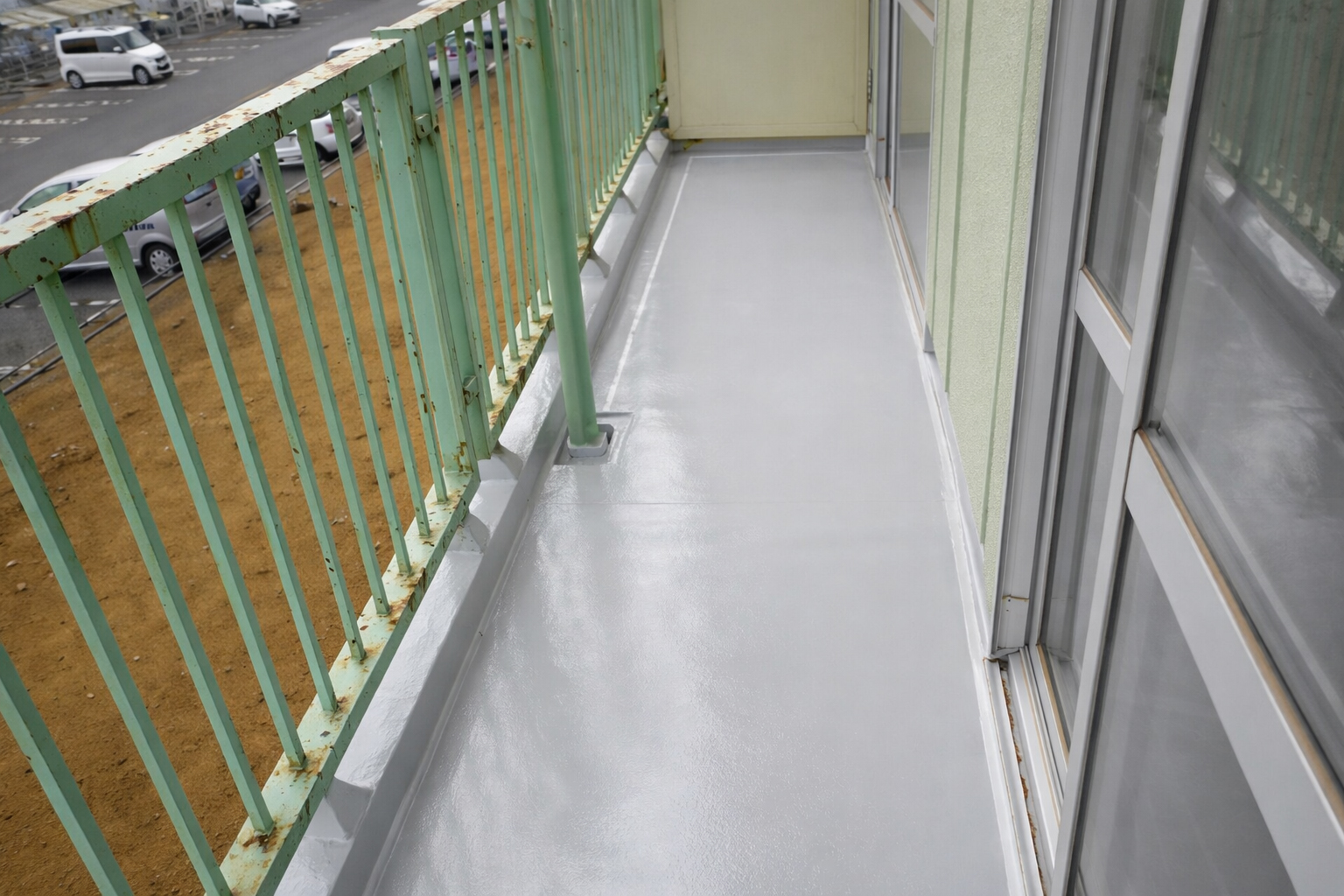ウレタン防水施工