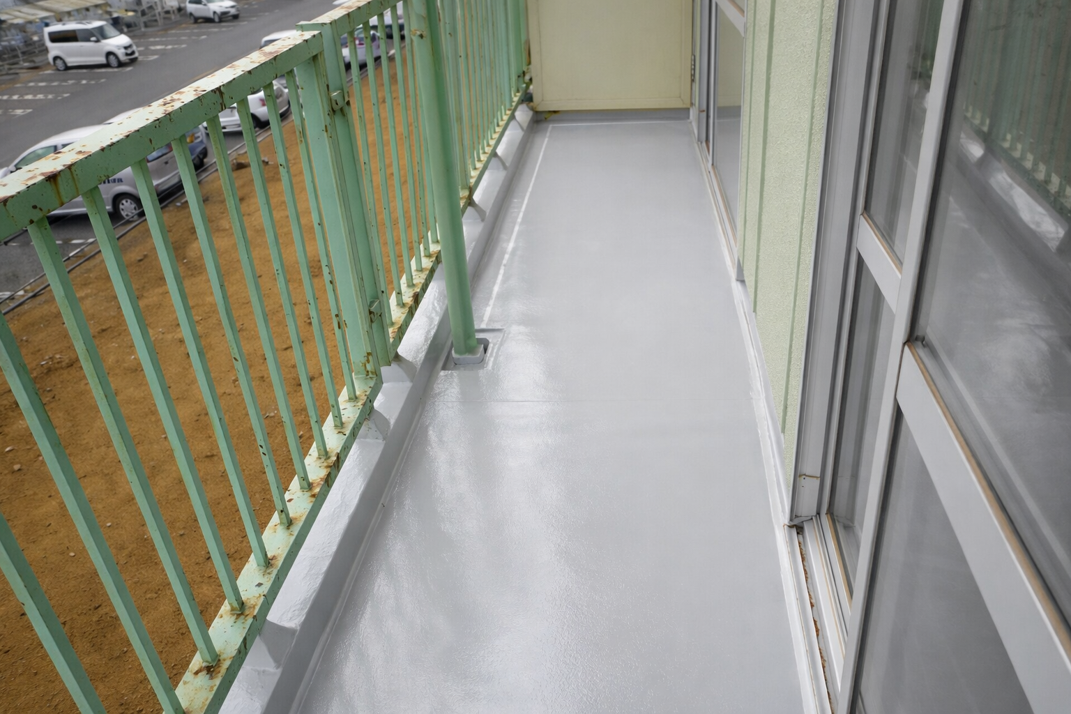 ウレタン防水施工